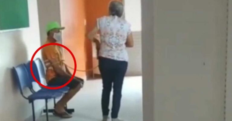 Esposa lleva a marido amarrado a vacunarse contra Covid-19 (VIDEO) - Entretenimiento