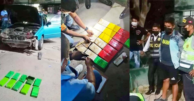 Ica: Sujeto había camuflado más de 30 kilos de droga escondido en un auto - Ica
