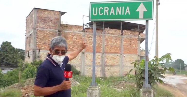 «Ya fuimos» Un Centro Poblado en la región San Martín se llama Ucrania (VIDEO) - Perú