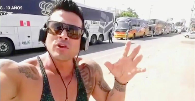 Christian Domínguez se queda varado en Ica por paro de transportistas (VIDEO) - Entretenimiento