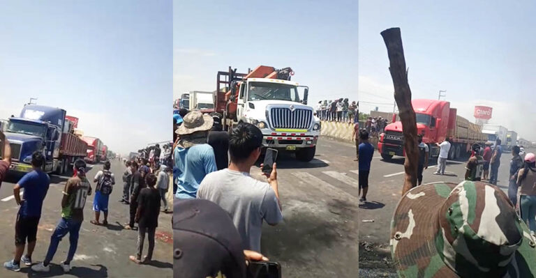 Panamericana Sur: Conductores aprovechan pasar Ica tras tregua con manifestantes hasta las 2PM - Perú