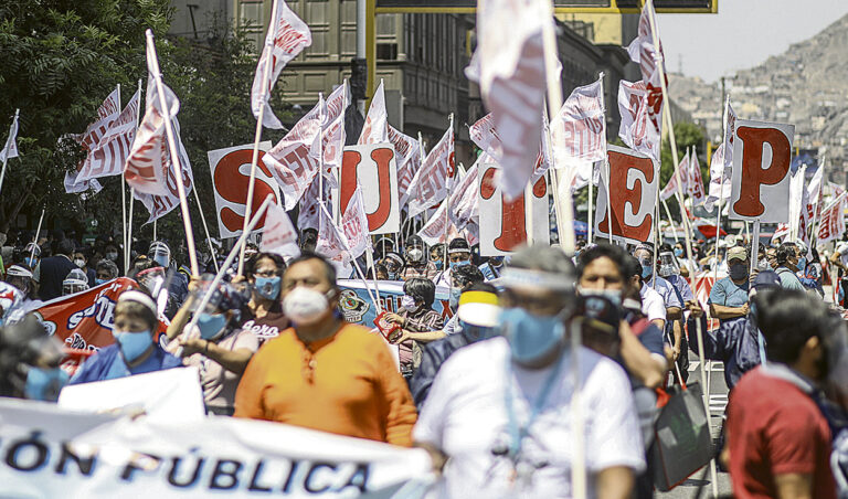 Sutep anuncia movilización este jueves 7 de abril ante “crisis social” en el país - Perú