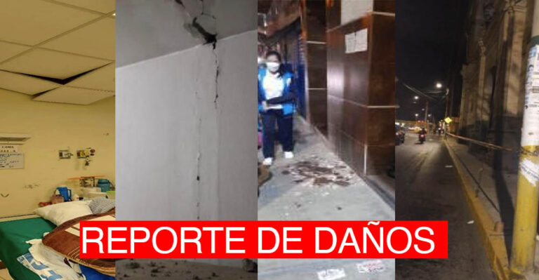 ATENCIÓN: COER emite informe oficial con evaluación de daños tras el sismo de 5.3 en Ica - Perú