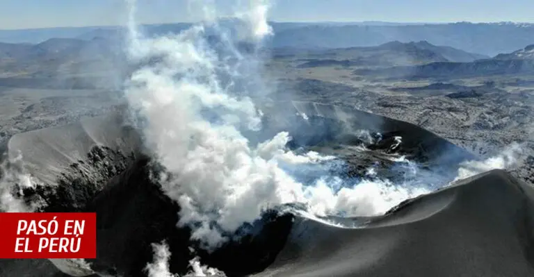 Detectan inmenso domo de lava en el cráter activo del volcán Sabancaya en Arequipa - Perú