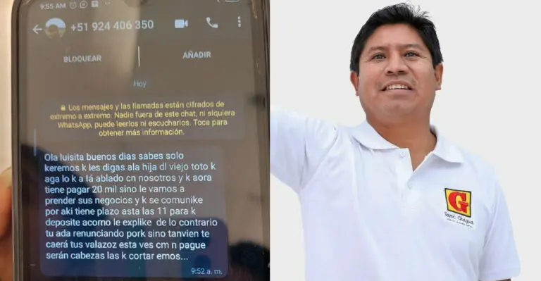 Pisco: Extorsionan a precandidato a la alcaldía de Tupac Amaru, detonaron explosivos en su puerta - Perú