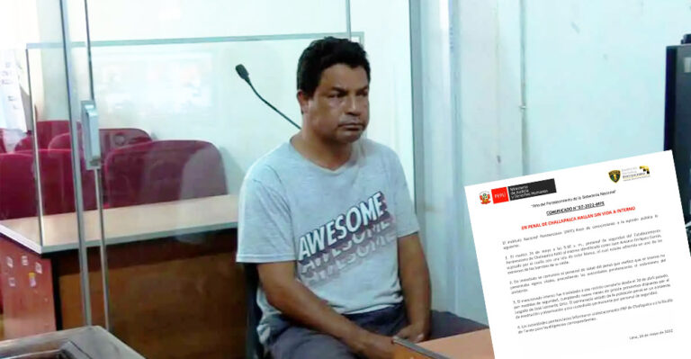 INPE informa que el monstruo de Chiclayo se ahorcó con una tela blanca atada a los barrotes - Perú