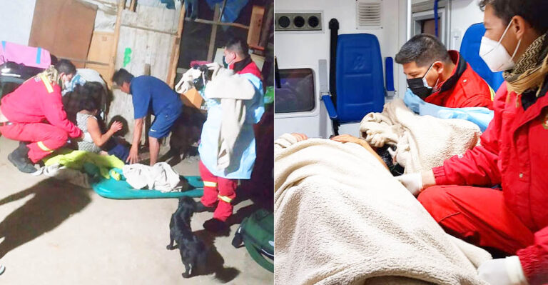 ¡APLAUSOS! Bomberos de Ica llamados a una emergencia asistieron con éxito un parto - Ica