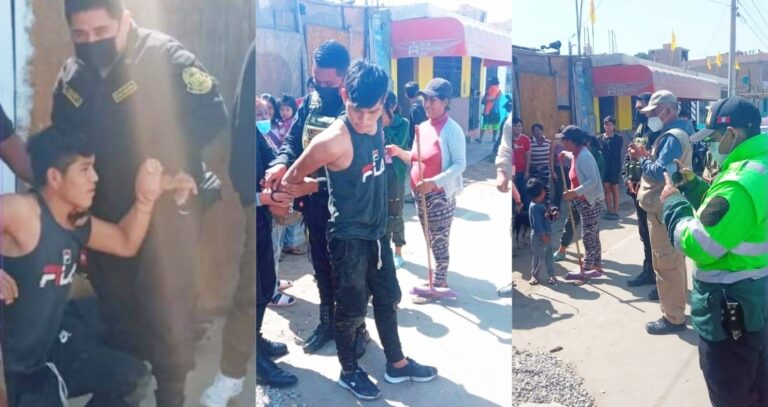Ica: Vecinos capturan a delincuente sorprendido robando la TV de una casa en Salas - Ica