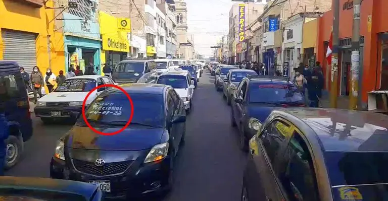 Ica: Transportistas tomaron calles a “Bocinazos” durante paro del lunes 4 de julio - Perú