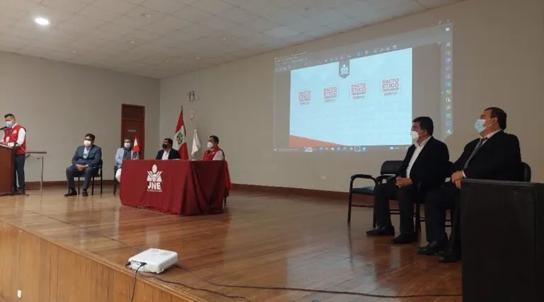 Elecciones Ica 2022: Cinco candidatos al Gobierno Regional firman pacto electoral esta tarde - Ica