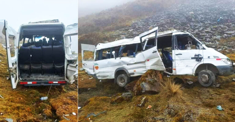 Tragedia en Cusco: Minivan cae a un abismo, deja cuatro turistas fallecidos y 20 heridos - Perú
