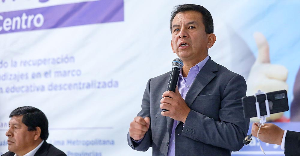 Designan a iqueño Carlos Medina Siguas como viceministro en el Ministerio de Educación