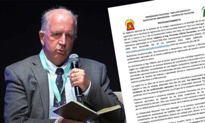Fernando Cillóniz: Agronomía de la UNICA le exige que pida disculpas por discriminar a profesionales iqueños