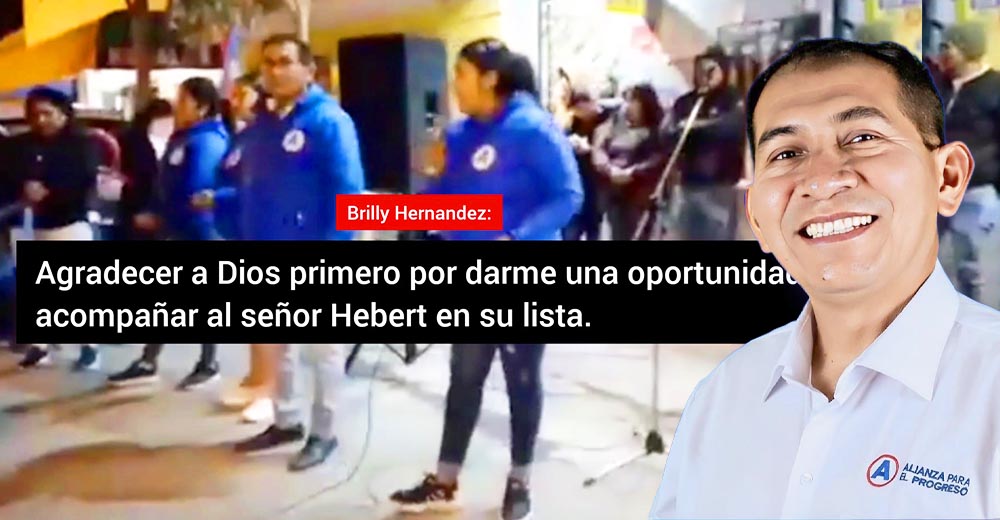 Ica: Candidato de APP en Pueblo Nuevo presenta como su primera regidora a joven no inscrita