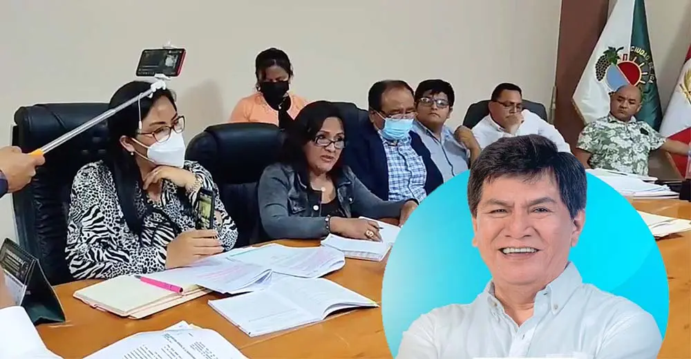 Ica: Regidores de Parcona aprueban "suspender" al alcalde Choque mientras está de licencia y campaña
