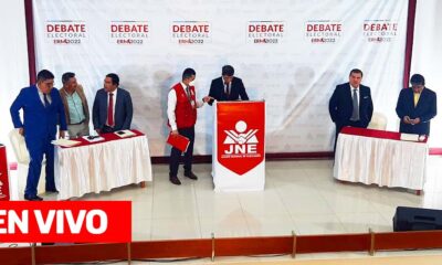 Cinco candidatos al Gobierno Regional de Ica en debate del JNE