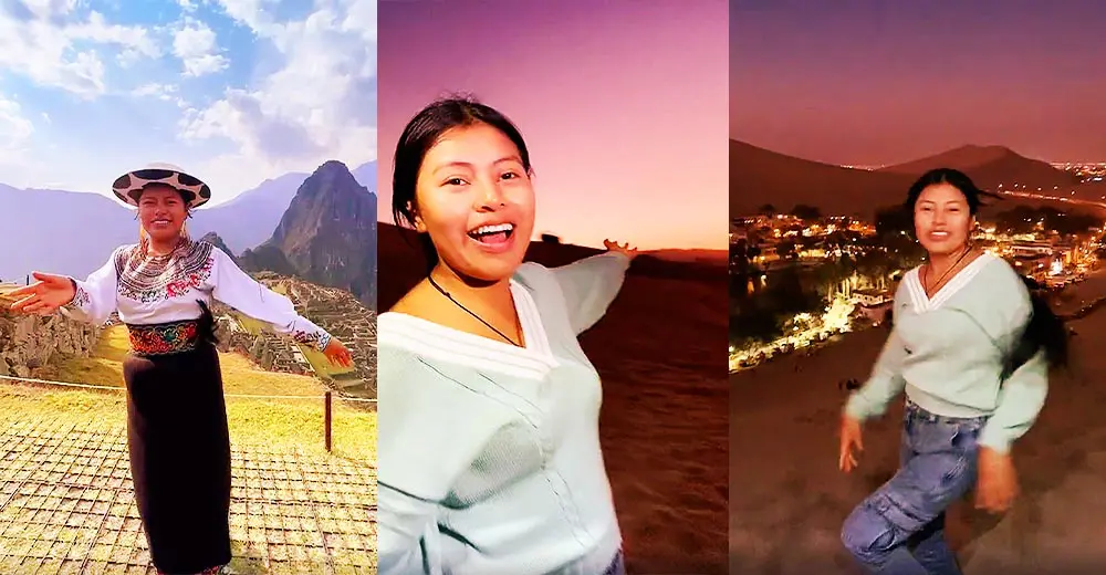 Nancy Risol en Perú: Influencer ecuatoriana se pasea en Huacachina y Machu Picchu