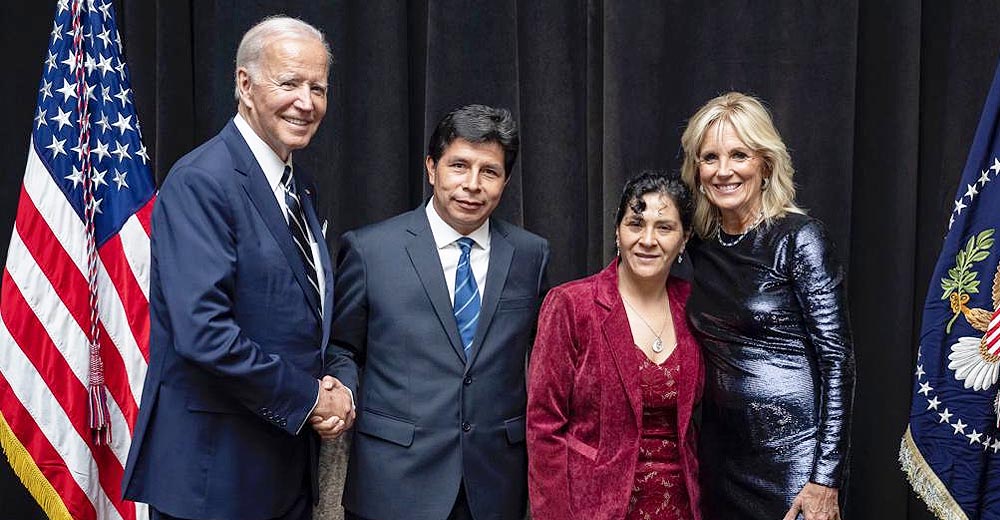 Pedro Castillo se reunió con el presidente de Estados Unidos Joe Biden