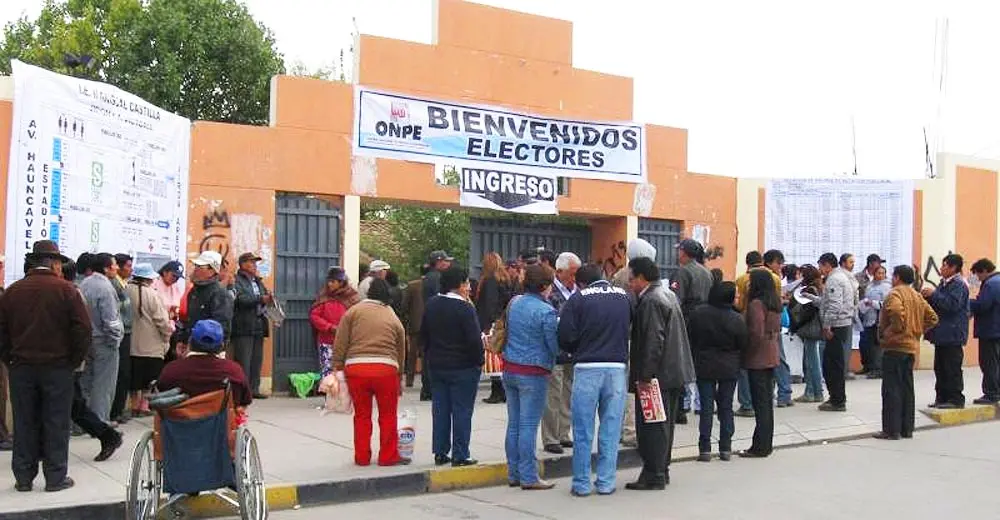 Elecciones 2022: Hoy más de 663 mil electores acuden a las urnas en la región Ica