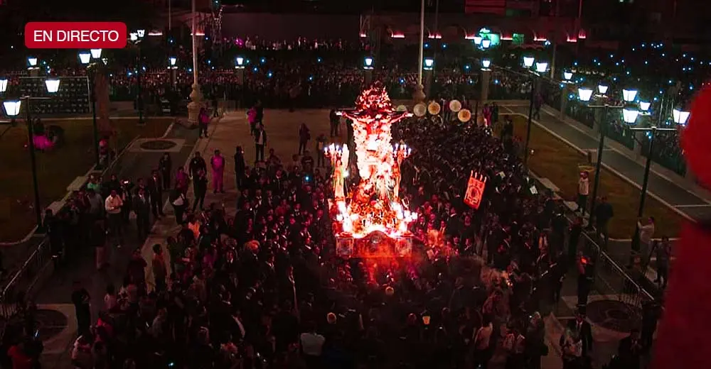EN VIVO: Señor de Luren en procesión por 15 horas ininterrumpidas en el Centro de Ica