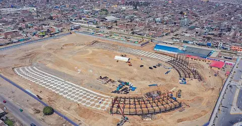 Estadio de Chincha: Así va el avance de la obra y supervisa el gobernador Javier Gallegos