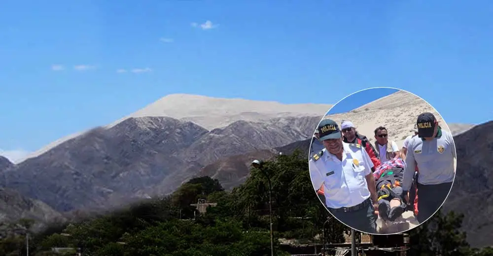Turista polaco casi muere al subir a Cerro Blanco, la duna más alta del mundo ubicado en Nasca