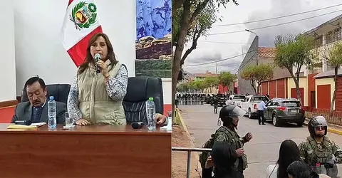 Dina Boluarte en Cusco: Reunión fue con dueños de medios y periodistas locales se quedaron afuera