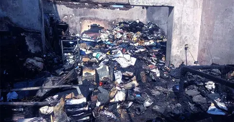 Ica: Se incendia importante casa museo con casi cuatro mil libros sobre la cultura iqueña