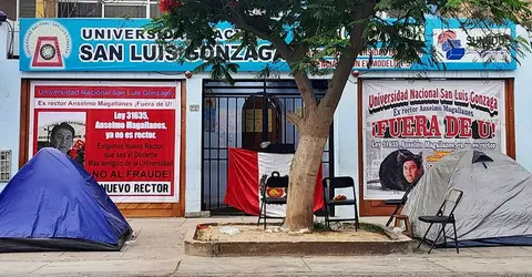 PNP ya tiene orden para desalojar el rectorado de la Universidad San Luis Gonzaga de Ica