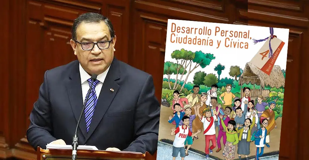 Premier Alberto Otárola anuncia el retorno del curso de "Educación Cívica" a los colegios del Perú