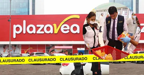Ica: clausuran Plaza Vea por productos vencidos y otras faltas graves de insalubridad