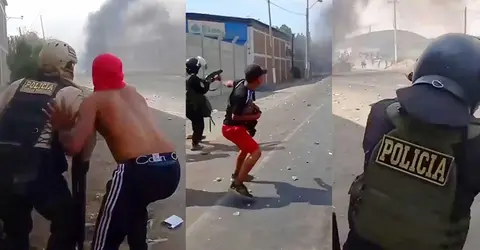 Ica: denuncian intromisión de ciudadanos "extranjeros" junto a la PNP en operaciones antibloqueo