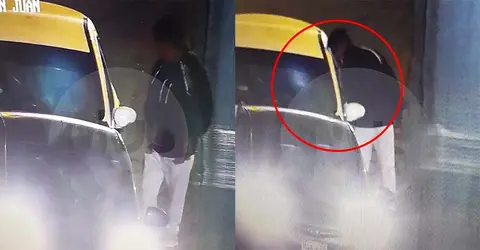 Ica: en Pisco conductor fue captado robándole el celular a su colega que se quedó dormido