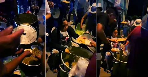 Ica: Pobladores de Pisco prepararon "Sopa Seca" para manifestantes retenidos por la PNP