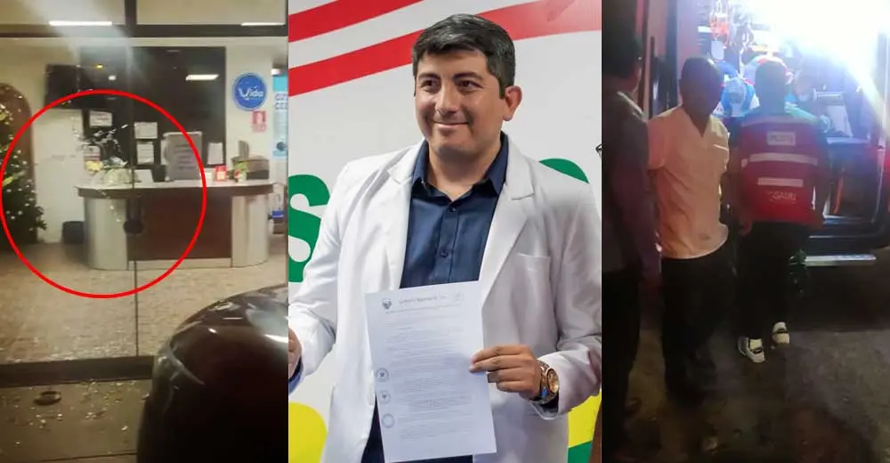 Ica: Director de la DIRESA César Valdivia fue trasladado a Lima tras recibir un impacto de bala