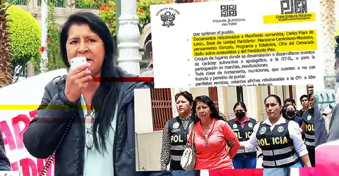 La verdad sobre la detención de la "Camarada Cusi" y el intento de vincularla con las protestas