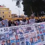 Así se dio la primera marcha pacífica en Ica contra Dina Boluarte en simultáneo a la "Toma de Lima"