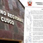 Cusco: Consejo Regional exige la 'declinación' de Dina Boluarte y la 'autodisolución' del Congreso