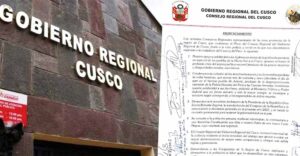 Cusco: Consejo Regional exige la 'declinación' de Dina Boluarte y la 'autodisolución' del Congreso