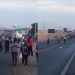 Ica EN VIVO: Cientos de obreros de la agroexportación marchan de La Expansión hacia el Centro de Ica