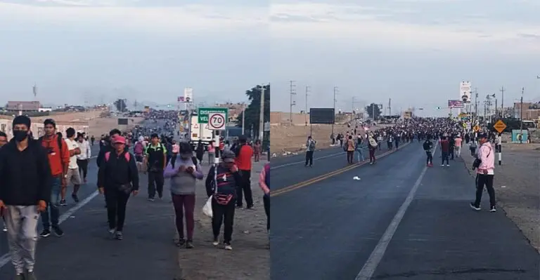 Ica: Continúan manifestaciones contra Dina Boluarte y Alberto Otárola - Ica