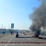 Ica: Panamericana Sur continúa bloqueada este 7 de enero en Barrio Chino y La Expansión