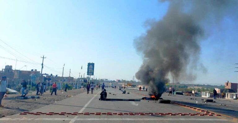 Ica: Este miércoles 15 de noviembre Barrio Chino iniciaría bloqueos en la Panamericana Sur - Ica
