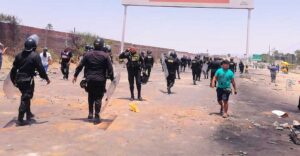 Ica: PNP presenta lista de 12 sujetos y tres menores detenidos durante las protestas y bloqueos