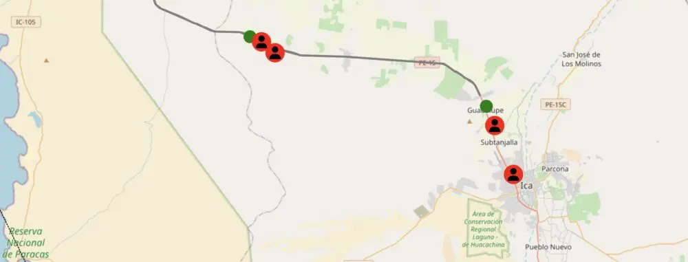 Ica: Vuelven a bloquear la Panamericana Sur en El Álamo, Expansión y Barrio Chino