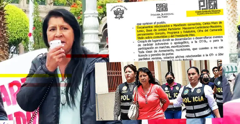 La verdad sobre la detención de la «Camarada Cusi» y el intento de vincularla con las protestas - Perú