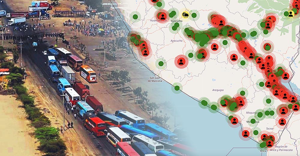 Cómo ver en tiempo real las vías bloqueadas o desbloqueadas de manera OFICIAL en todo el Perú