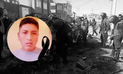 Juliaca: confirman que cuerpo incinerado es del Suboficial José Luis Soncco Quispe