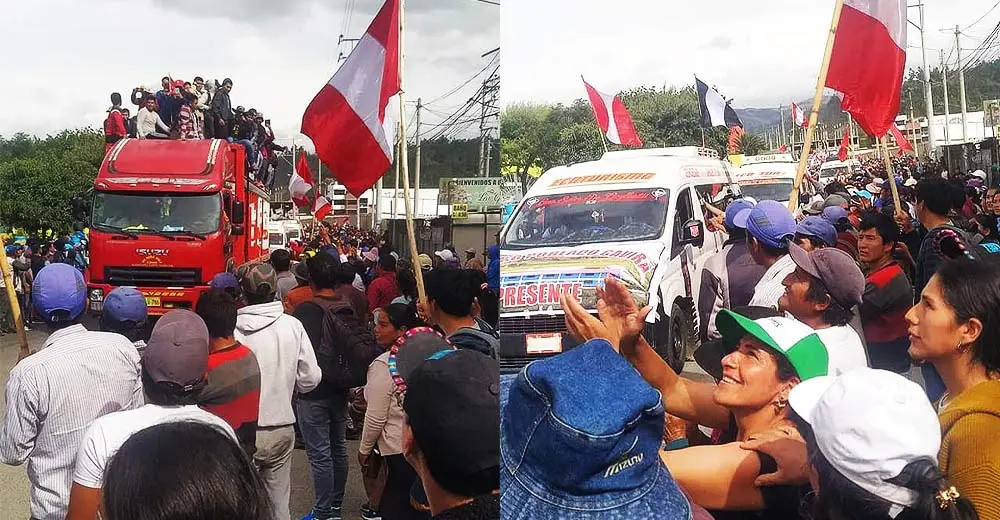 'Marcha de los 4 suyos' ha iniciado: Miles viajan hacia la capital por la 'Toma de Lima'