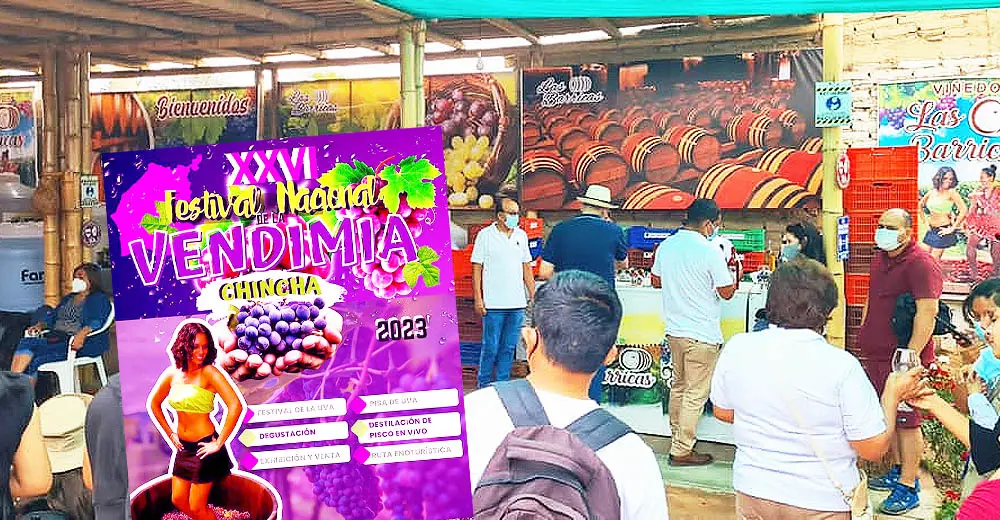 Chincha celebra su propio "Festival Nacional de la Vendimia 2023" en la segunda semana de marzo